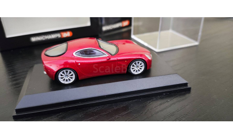 Alfa Romeo 8C Competizione Minichamps 1/64, масштабная модель, scale64