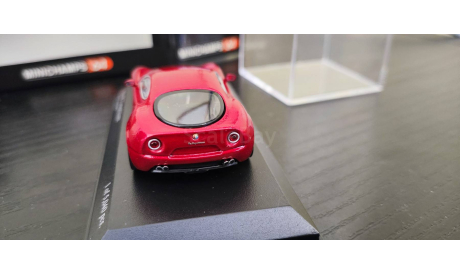 Alfa Romeo 8C Competizione Minichamps 1/64, масштабная модель, scale64