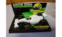 Mclaren Lamborghini MP 4-8B 1993 Senna Minichamps, масштабная модель, scale43