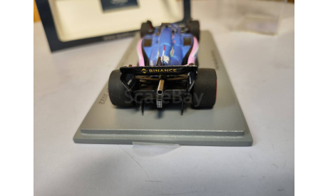 Alpine A522 BWT Alonso  Monaco GP 2022 F1  Spark, масштабная модель, scale43