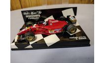 Ferrari 412 T2 Berger F1 Minichamps, масштабная модель, scale43