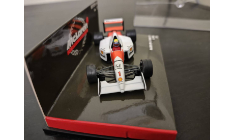 Mclaren MP4/7  Honda V12 Senna 1992 1/64 Minichamps, масштабная модель, scale64