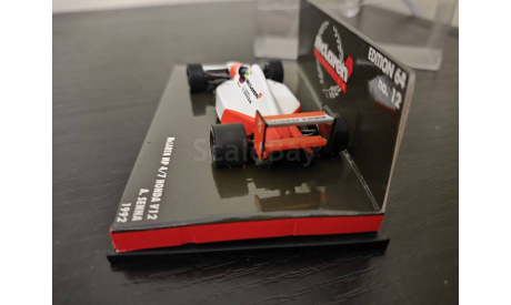 Mclaren MP4/7  Honda V12 Senna 1992 1/64 Minichamps, масштабная модель, scale64