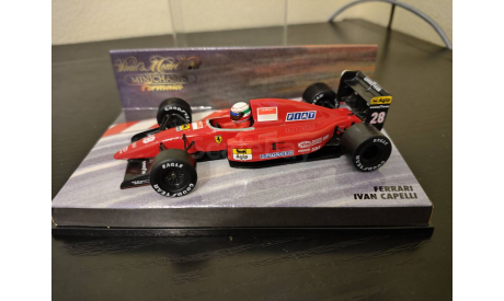 Ferrari F92 A Ivan Capelli  F1 Minichamps, масштабная модель, scale43