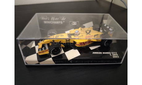 Jordan Honda EJ12 Sato 2002 F1 Minichamps 400020010, масштабная модель, scale43