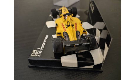 Jordan Honda EJ12 Sato 2002 F1 Minichamps 400020010, масштабная модель, scale43