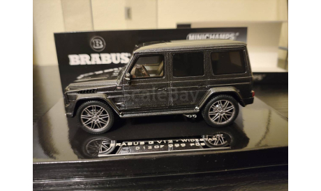 Mercedes Brabus G  V12 Widestar 2010  Minichamps, масштабная модель, scale43