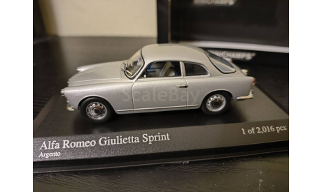 Alfa Romeo Giulietta Sprint 1954  Minichamps, масштабная модель, scale43