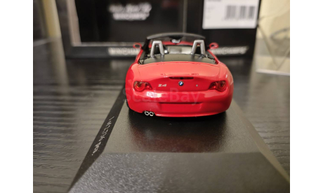 BMW Z4 2002 Minichamps, масштабная модель, scale43