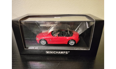 BMW Z4 2002 Minichamps, масштабная модель, scale43