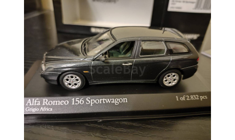 Alfa Romeo 156 Sportwagon 2001 Minichamps, масштабная модель, scale43