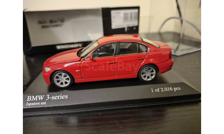 BMW 3-Series E90 2005  Minichamps, масштабная модель, scale43
