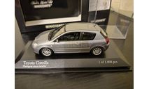 Toyota Corolla 2001 Minichamps, масштабная модель, scale43