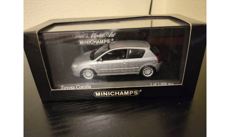 Toyota Corolla 2001 Minichamps, масштабная модель, scale43