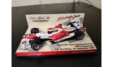 Panasonic Toyota  Racing  R.Schumacher 2007 Minichamps, масштабная модель, scale43