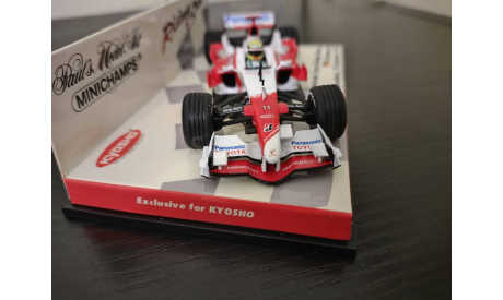 Panasonic Toyota  Racing  R.Schumacher 2007 Minichamps, масштабная модель, scale43