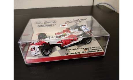 Panasonic Toyota  Racing  R.Schumacher 2007 Minichamps, масштабная модель, scale43