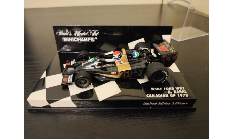 Wolf Ford WR1 Rahal Canadian GP 1978 F1 Minichamps, масштабная модель, scale43