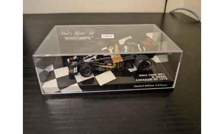 Wolf Ford WR1 Rahal Canadian GP 1978 F1 Minichamps, масштабная модель, scale43