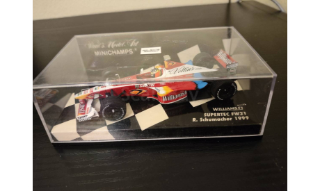 Williams Supertec FW21 Schumacher  1999 F1 Minichamps, масштабная модель, scale43