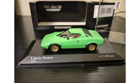 Lancia Stratos 1974  Minichamps  430125024, масштабная модель, scale43