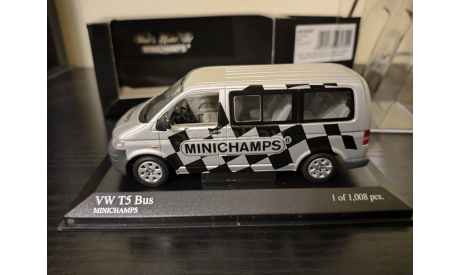 VW Volkswagen T5 T 5  Bus 2003  Minichamps  400052202, масштабная модель, scale43