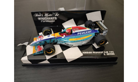 Jordan Peugeot EJR  195 Irvine F1  Minichamps 430950015, масштабная модель, scale43