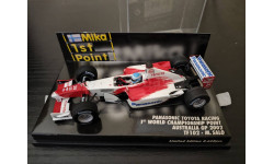 Panasonic Toyota Australia GP 2002 TF102 Salo F1 Minichamps 400020124