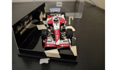 Panasonic Toyota TF103 TF 103 Da Matta  F1 Minichamps 400030021, масштабная модель, scale43