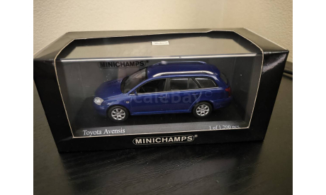 Toyota Avensis Break 2002 Minichamps  400166210, масштабная модель, scale43