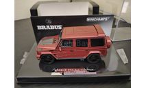 Mercedes Brabus 850 6.0 Widestar  2016 Minichamps, масштабная модель, Mercedes-Benz, scale43