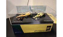 Jordan 199 + Jordan EJ10 Mugen Honda Set F1 Minichamps 402109900, масштабная модель, scale43