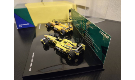 Jordan 199 + Jordan EJ10 Mugen Honda Set F1 Minichamps 402109900, масштабная модель, scale43