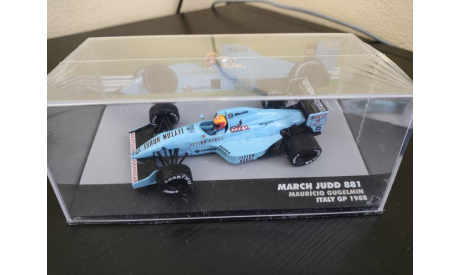 March Judd 881 Gugelmin Italy GP  1988 F1   Altaya, масштабная модель, scale43
