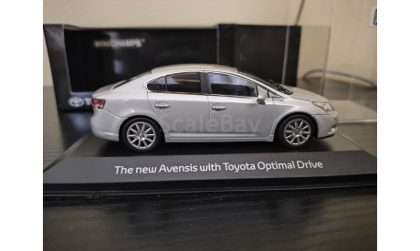 Toyota Avensis 2009 Minichamps, масштабная модель, scale43