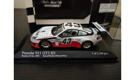 Porsche 911 GT3 К Daytona 2001 Minichamps 400016943, масштабная модель, scale43