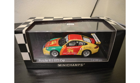 Porsche 911 GT3 Gup  Asia 2007 Minichamps 400076406, масштабная модель, scale43