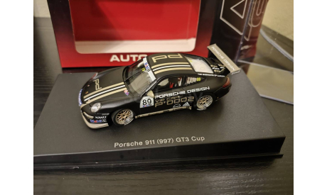 Porsche 911 (997) GT3 Cup 2007 Autoart 60770, масштабная модель, scale43