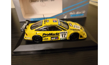 Opel Calibra V6 4*4 DTM 1996 Minichamps 430964317, масштабная модель, scale43