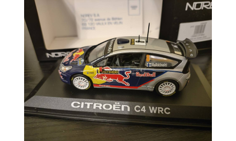 Citroen C4 WRC Rallye 2010 Raikkonen  Norev 155432, масштабная модель, Citroën, scale43