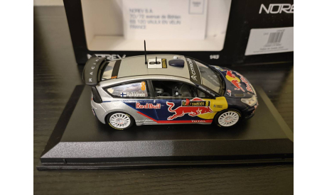 Citroen C4 WRC Rallye 2010 Raikkonen  Norev 155432, масштабная модель, Citroën, scale43