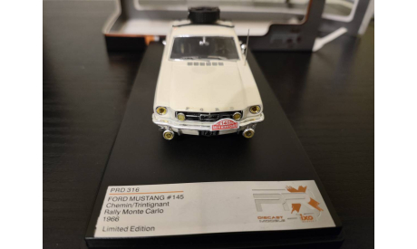 Ford Mustang Rally Monte Carlo 1966 Premium X PRD316, масштабная модель, scale43
