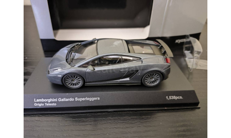 Lamborghini Gallardo Superleggera Kyosho 03751G, масштабная модель, scale43