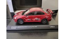 Mitsubishi Lancer Evolution X Rallyart Kyosho 03493R, масштабная модель, scale43