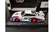 Porsche 935/78 Moby Dick DRM 1978 Minichamps 430786740, масштабная модель, scale43