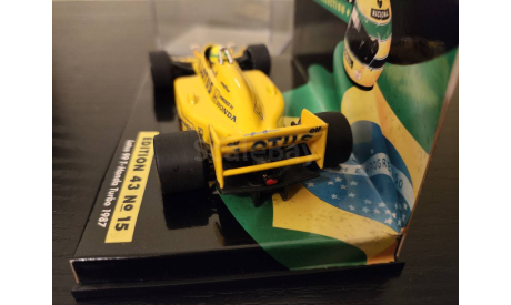 Lotus 99 T-Honda Turbo 1987  Senna  Minichamps, масштабная модель, scale43