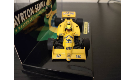 Lotus 99 T-Honda Turbo 1987  Senna  Minichamps, масштабная модель, scale43