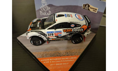 Mitsubishi Racing Lancer 2011 Dakar Rally  Vitesse 43439, масштабная модель, scale43