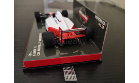 Mclaren MP4/7 Honda V12 Berger 1992  F1 Minichamps 530924302, масштабная модель, scale43