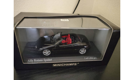 Alfa Romeo Spider 2003 Minichamps 400120331, масштабная модель, scale43